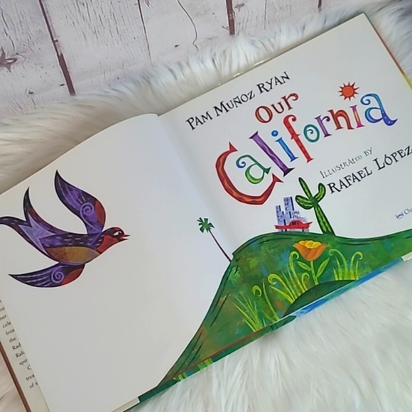 Our California Beautiful Artwork Children's Hardback CA History Picture Book - Picture 7 of 11